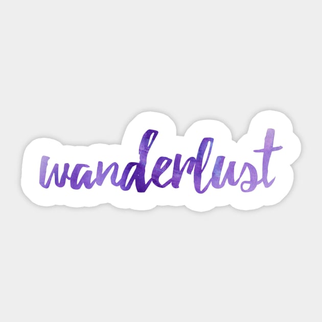 Wanderlust Sticker by lolosenese